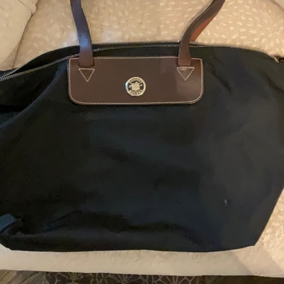 COPY - Dooley & Burke black, nylon with leather handles. - Picture 10 of 10